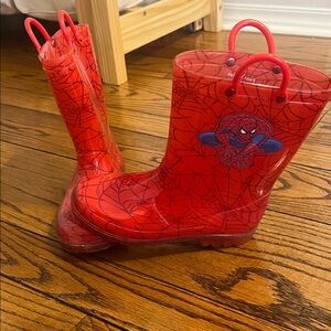 Primark Red Spider-Man Rain Boots